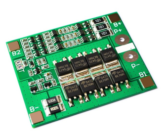 Модуль защиты Li-Ion аккумуляторов BMS на 3 банки с балансиром от магазина РЭССИ